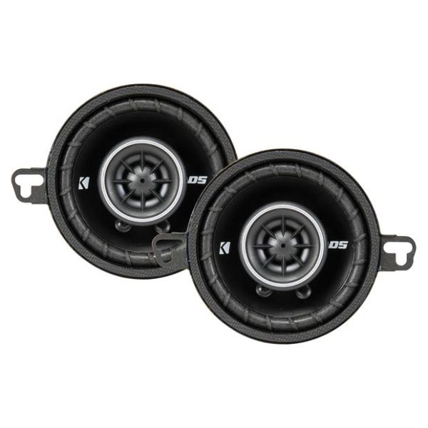 Kicker 43DSC3504 KICKER - DSC350 3.5inch (89mm) Coaxial Speakers, 4Ω