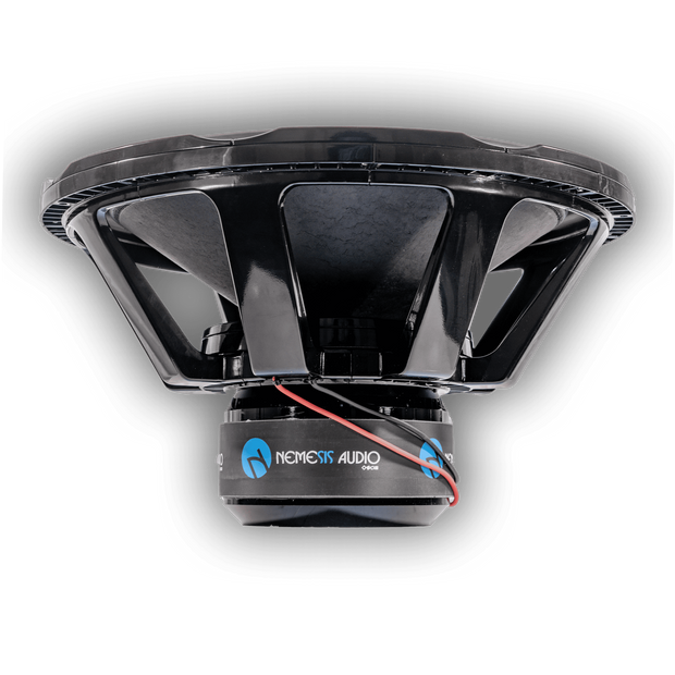 33″ 10,000W RMS Dual 1-Ohm 6″ Voice Coil High Power SPL Subwoofer – Team Nemesis Series
