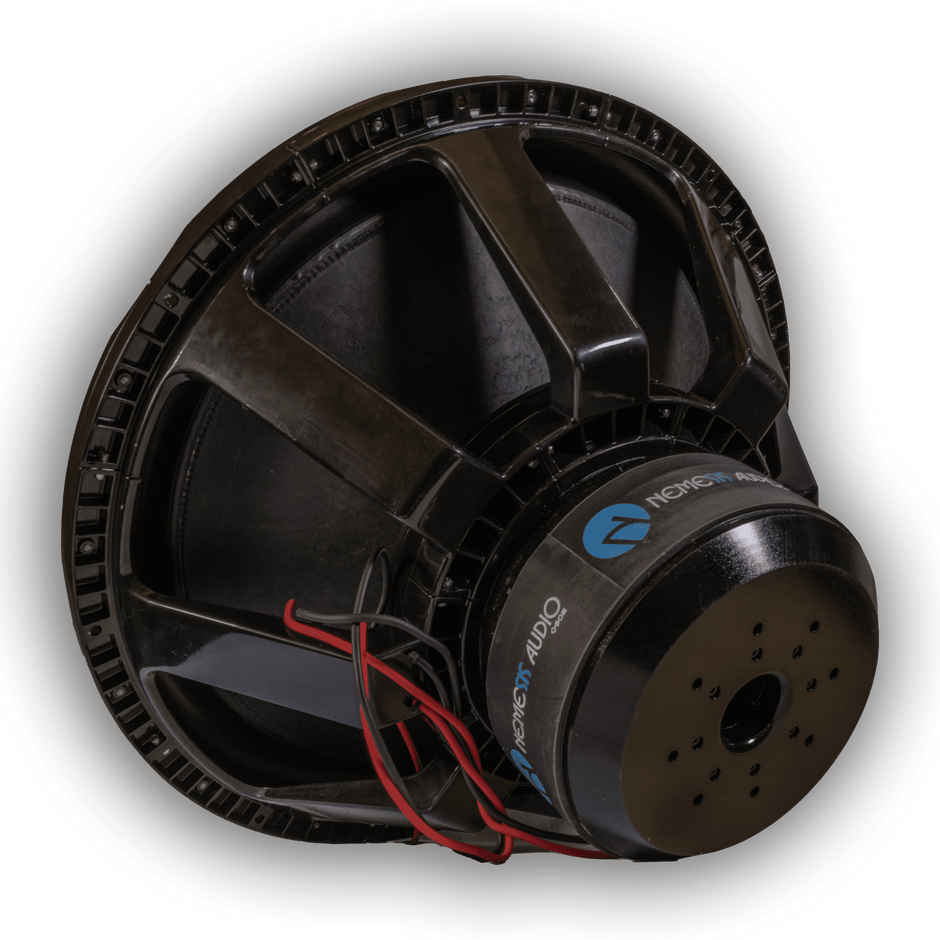 33″ 10,000W RMS Dual 1-Ohm 6″ Voice Coil High Power SPL Subwoofer – Team Nemesis Series