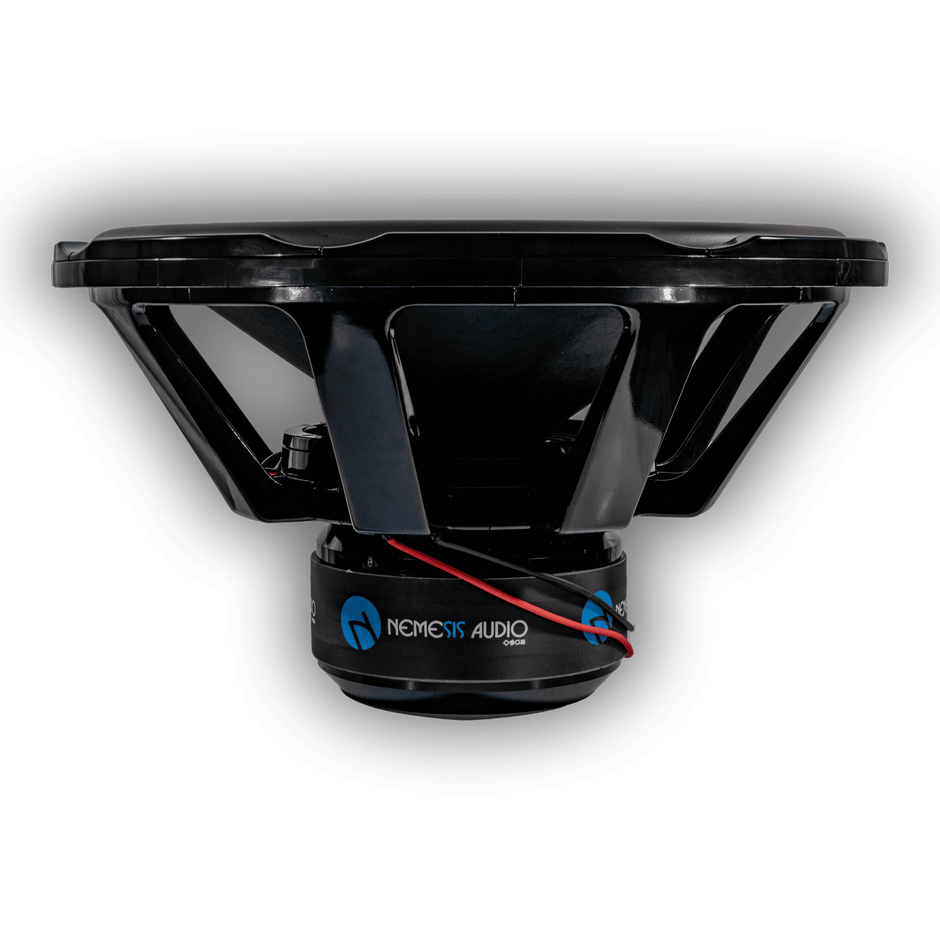33″ 10,000W RMS Dual 1-Ohm 6″ Voice Coil High Power SPL Subwoofer – Team Nemesis Series