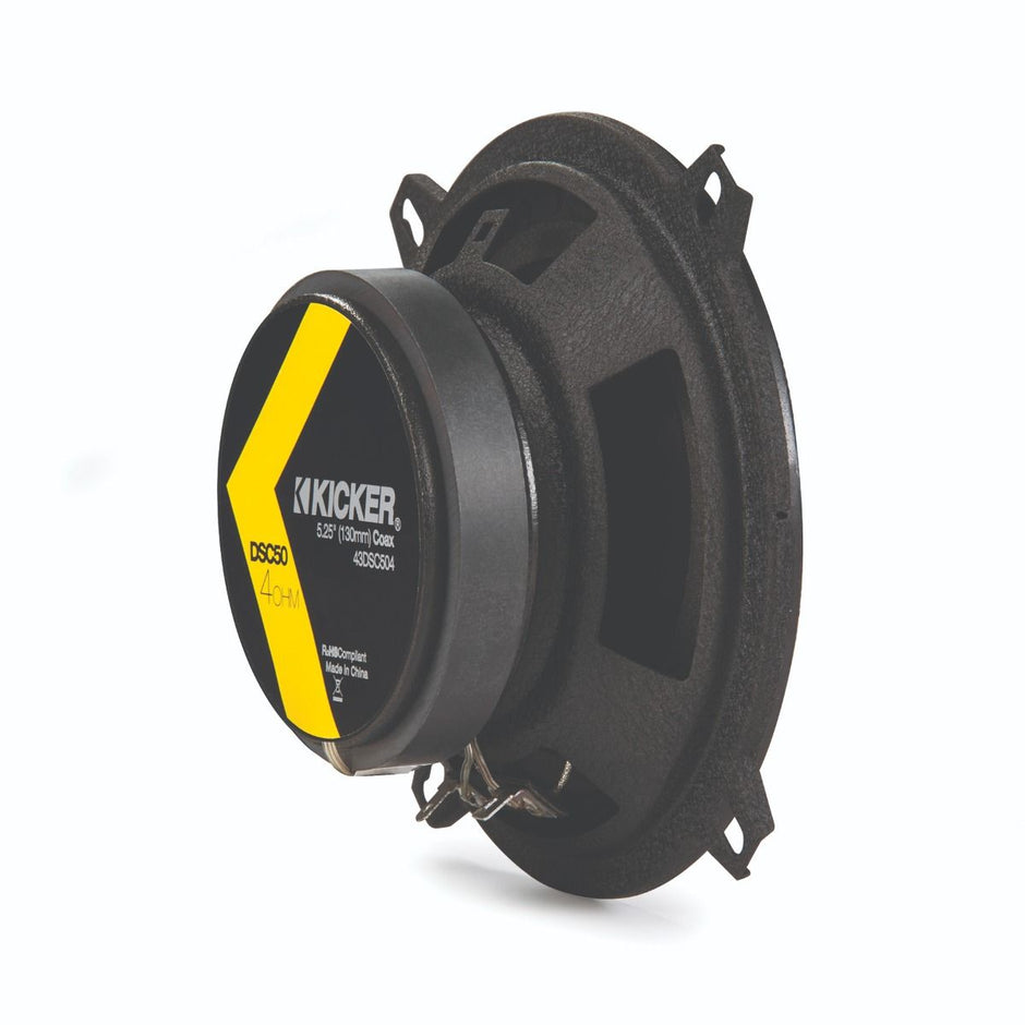 Kicker 43DSC504 KICKER - DSC50 5.25inch Coaxial Speakers, 4Ω