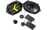 46CSS684 CS-Series 6x8-inch Component 4Ω Speakers with 0.75inch tweeters