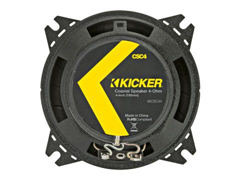 Kicker 46CSC44 KICKER - CSC4 4inch Coaxial Speakers, 4Ω