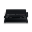 1520W RMS Class D Monoblock Amplifier. 1-Ohm stable design featuring a compact 8.35″ footprint and an included remote bass knob with a digital voltmeter.