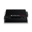 1870W RMS Monoblock Amplifier. 1-Ohm stable Class D design featuring a compact 7.91″ chassis and an included remote bass knob with a digital voltmeter.