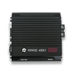 2510W RMS Fierce Series Monoblock Amplifier. High-efficiency Class D design, 1-Ohm stable, includes remote bass knob with digital voltmeter.