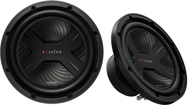 Kenwood Excelon 10" woofer (300 watts RMS)