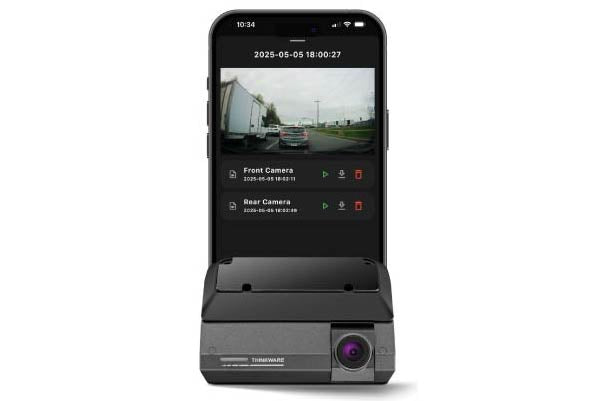 2-Channel Dual Camera Dashcam, Compatible with MyCar2