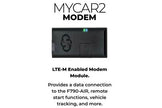 2-Channel Dual Camera Dashcam, Compatible with MyCar2
