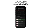 2-Channel Dual Camera Dashcam, Compatible with MyCar2