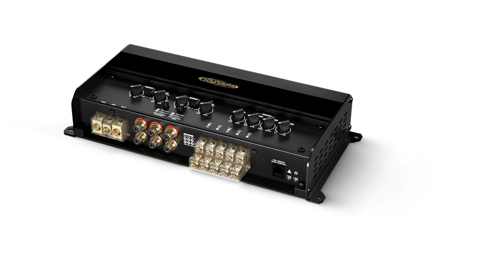 SounDigital   1500.5   GAN   (4   x   125   watts   +   1000   mono   watts)   5   channel   super   amp.
