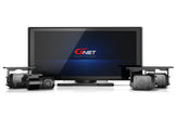 4CH Dashcam: 1080p Front, Sides (L/R) and Rear Cameras + 10.36