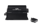 1 channel full-range compact Class D amp, 2500W RMS @1-Ohm. Full crossover control and advanced protection.