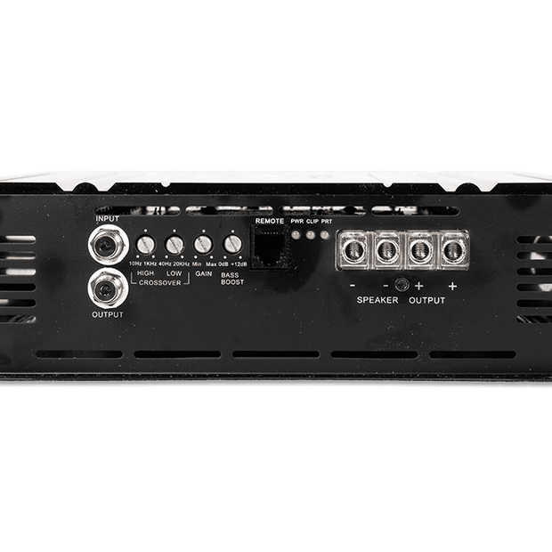 1-Channel Class D amplifier with strong output, variable crossovers, and reliability for demanding systems.