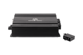 1-Channel full-range Class D amp, 5000W RMS @1-Ohm. Clean reproduction with HPF/LPF and bass boost controls.