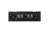 1-Channel full-range Class D amp, 5000W RMS @1-Ohm. Clean reproduction with HPF/LPF and bass boost controls.