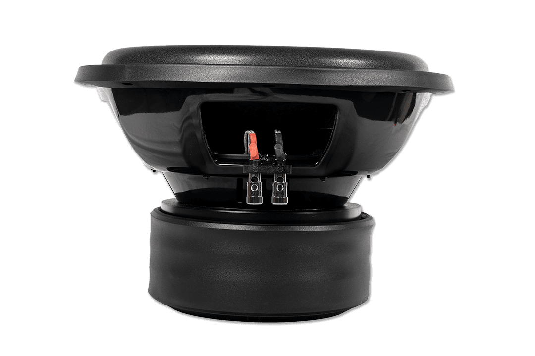 12″ dual 4-Ohm car audio Mystical Series subwoofer. High power handling and clean projection for competition builds.