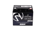 Nemesis Audio LFP-1245  12V 45Ah LiFePO4 battery, 5000W rating. Reliable, durable lithium performance for car audio.