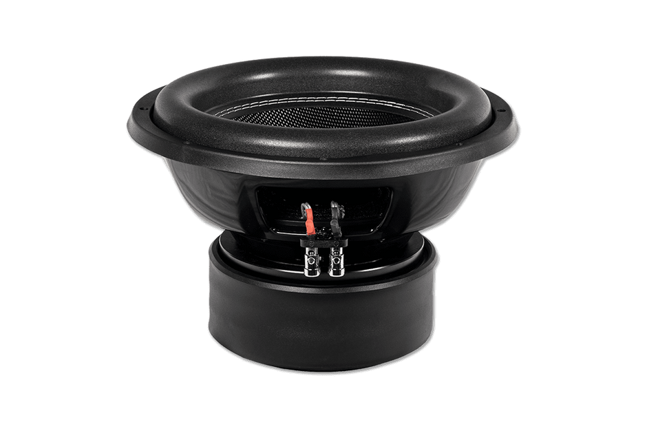 12″ dual 4-Ohm car audio Mystical Series subwoofer. High power handling and clean projection for competition builds.