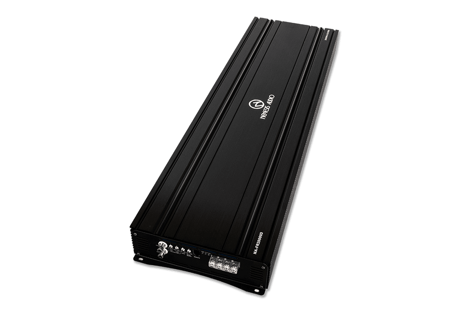 1-channel Class D amp, 20,000W RMS @1-Ohm. Smart cooling, full protection, and bass boost.