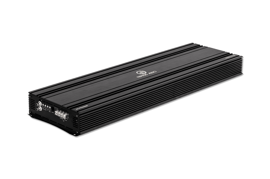 1-channel full-range Class D amp with 25,000W RMS @1-Ohm. Built for extreme car audio performance.