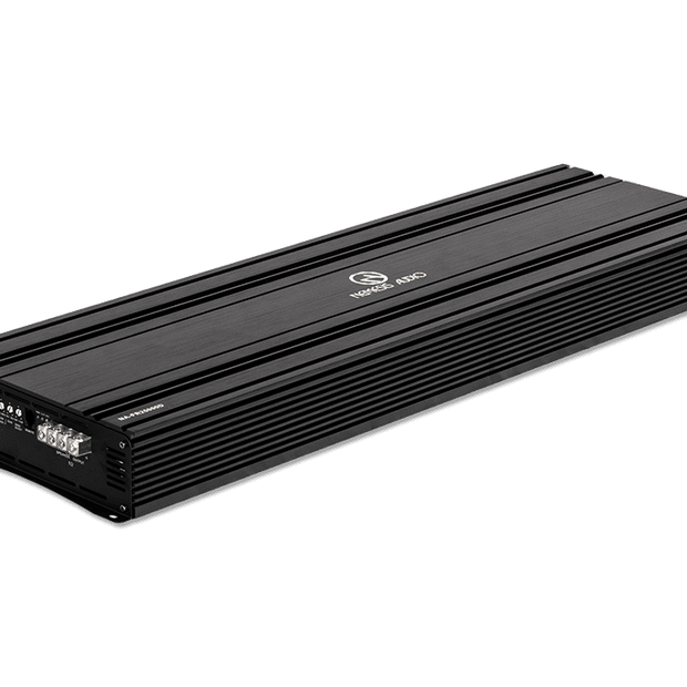1-channel full-range Class D amp with 25,000W RMS @1-Ohm. Built for extreme car audio performance.