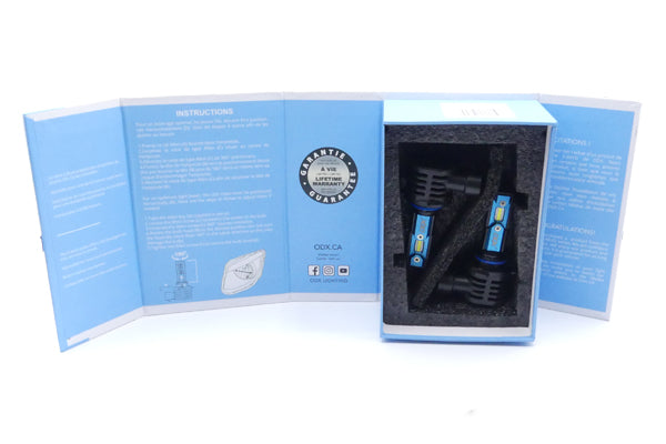 H11 E-BRYD 6000 LUMENS LED BULB (BOX OF 2)