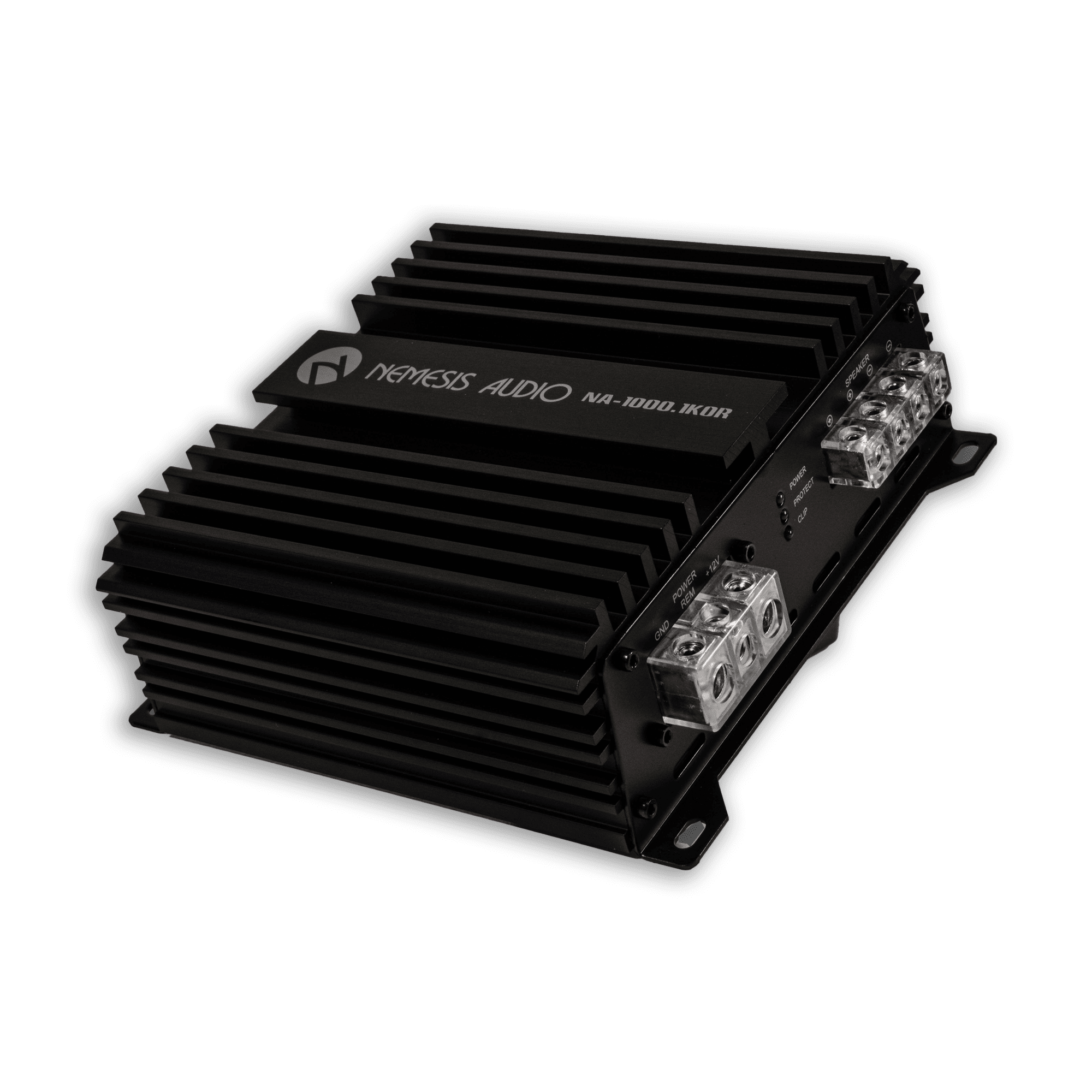 Class D 1-Channel Monoblock Car Amplifier 1000 Watts @ 1-Ohm – Made In Korea