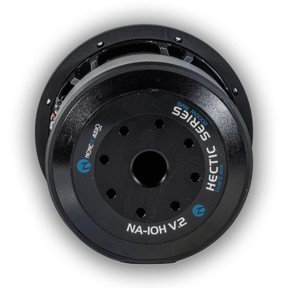 10″ High Performance 4000W Max Dual Voice Coil Hectic Series Car Subwoofer