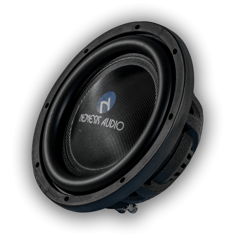 NA-10SLMV2D4, 10″ 500W RMS Dual 4-Ohm Shallow Subwoofer