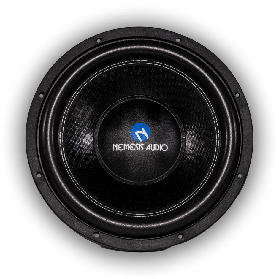 12″ High Performance 800W RMS Shallow Mount 4-Ohm Dual Voice Coil Hectic Series Car Subwoofer