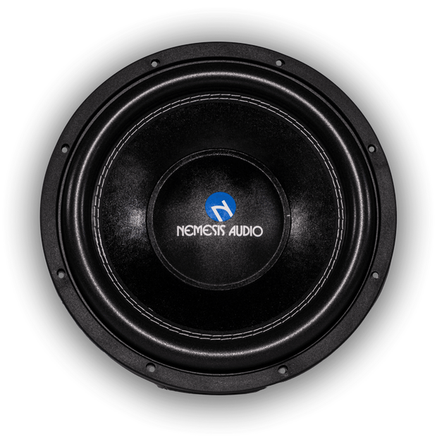 12″ High Performance 800W RMS Shallow Mount 4-Ohm Dual Voice Coil Hectic Series Car Subwoofer