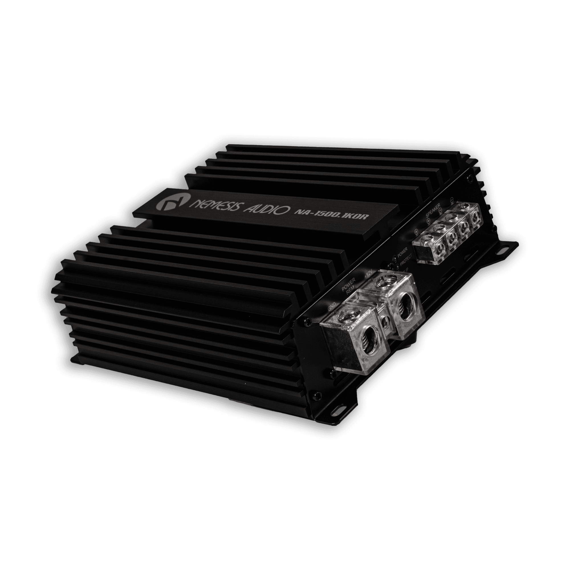 Class-D 1-Channel Monoblock Car Amplifier 1500W @ 1-Ohm – Made In Korea