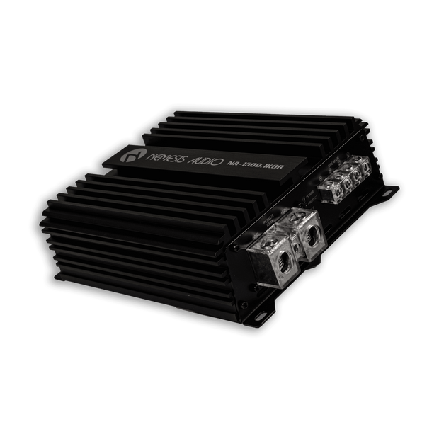 Class-D 1-Channel Monoblock Car Amplifier 1500W @ 1-Ohm – Made In Korea