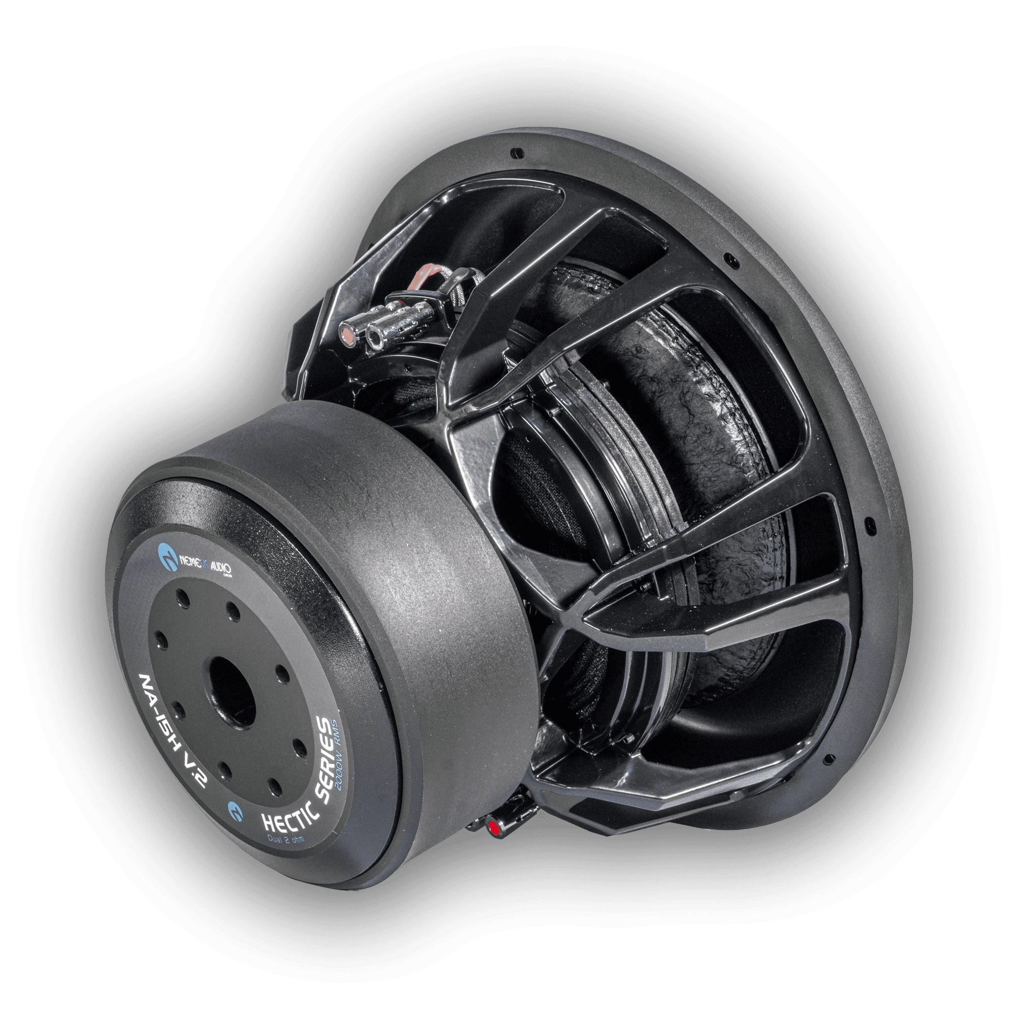 15″ High Performance 1200W RMS Dual Voice Coil Fierce Series Car Subwoofer