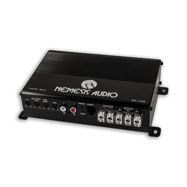 Class-D 1-Channel Car Amplifier 575W RMS @ 1-Ohm