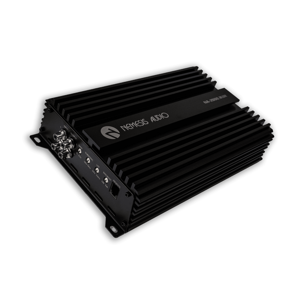 Class D 1-Channel Monoblock Car Amplifier 2000 Watts @ 1-Ohm – Made In Korea