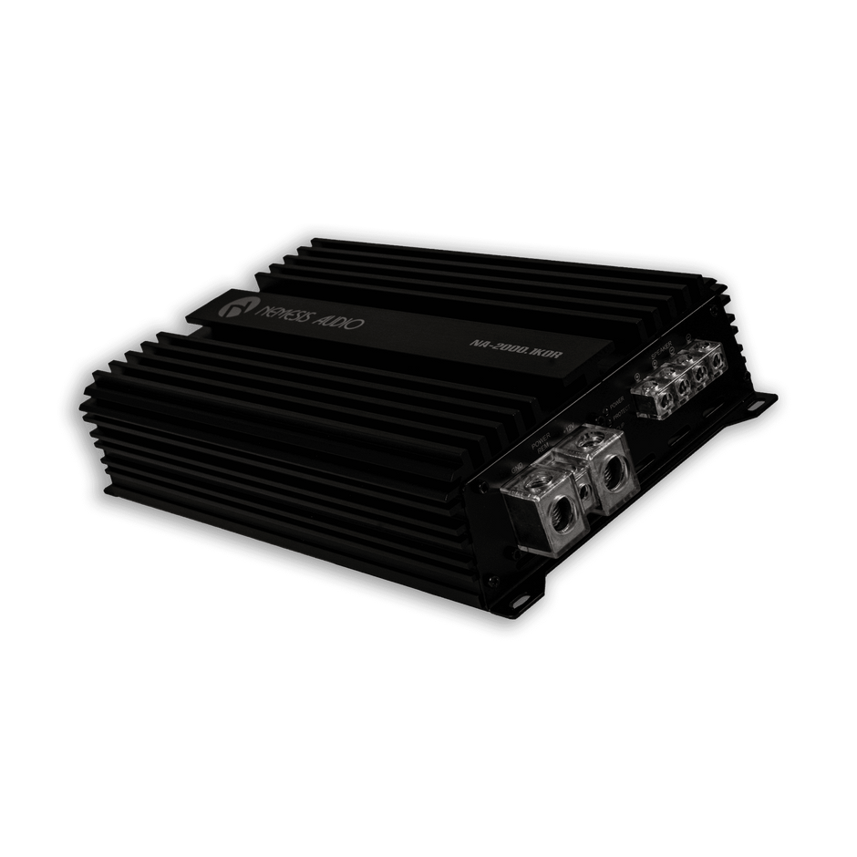 Class D 1-Channel Monoblock Car Amplifier 2000 Watts @ 1-Ohm – Made In Korea