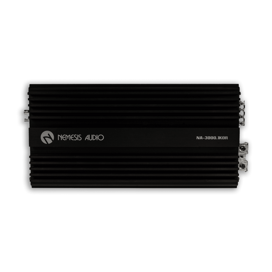 NA-3000.1KOR Class-D 1-Channel Monoblock Car Amplifier 3000W @ 1-Ohm – Made In Korea
