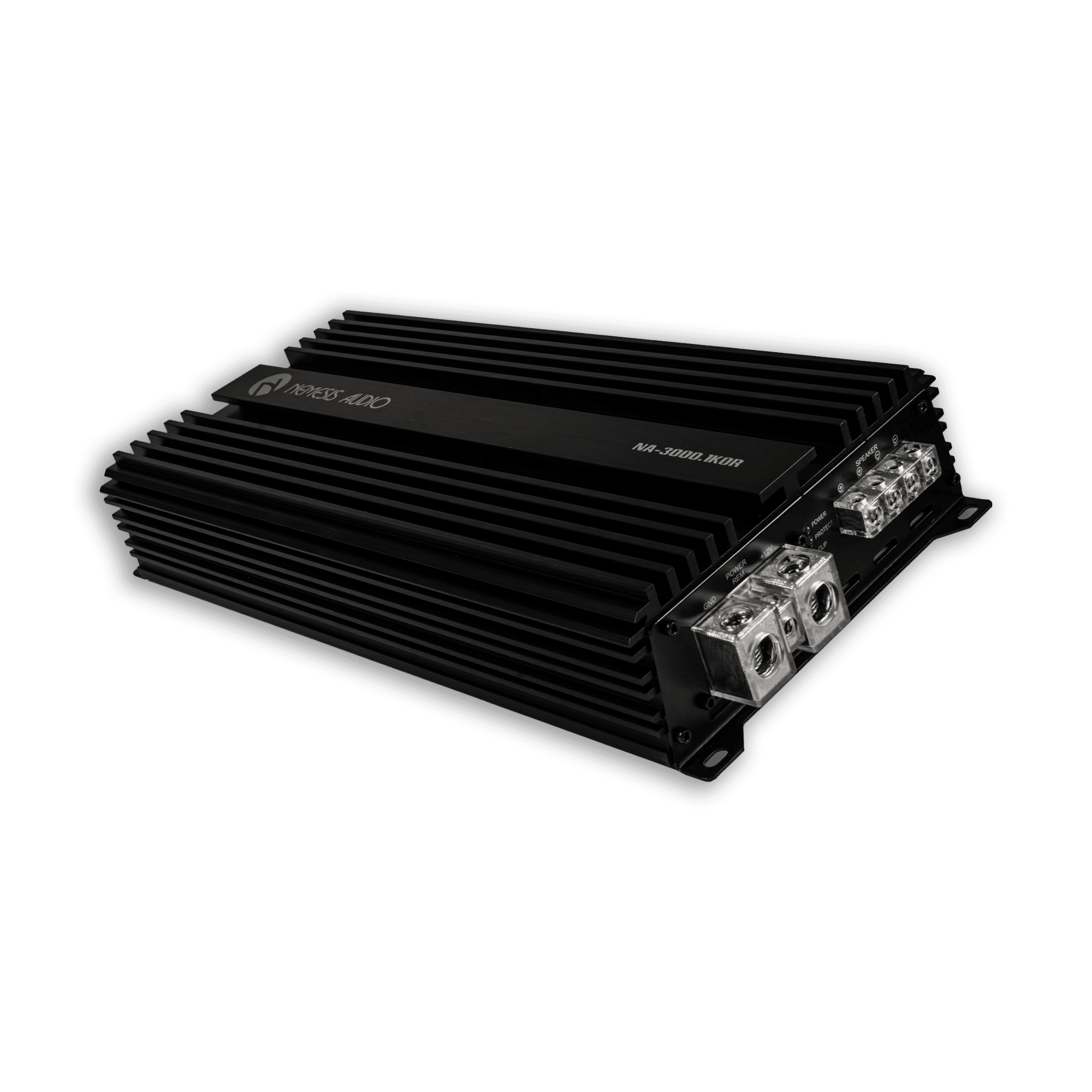 NA-3000.1KOR Class-D 1-Channel Monoblock Car Amplifier 3000W @ 1-Ohm – Made In Korea