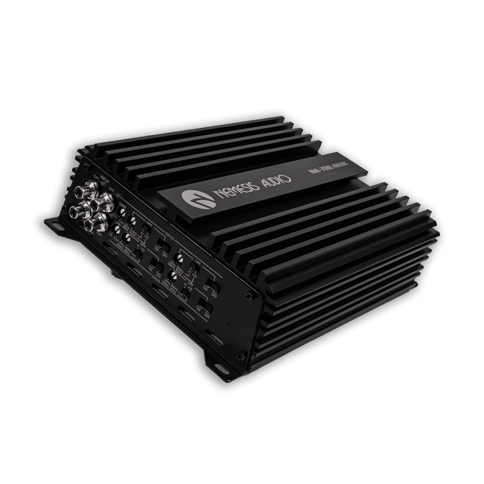 Nemesis NA-700.4KOR 700 Watts RMS 4-Channel Stereo Car Audio Amplifier – Made in Korea