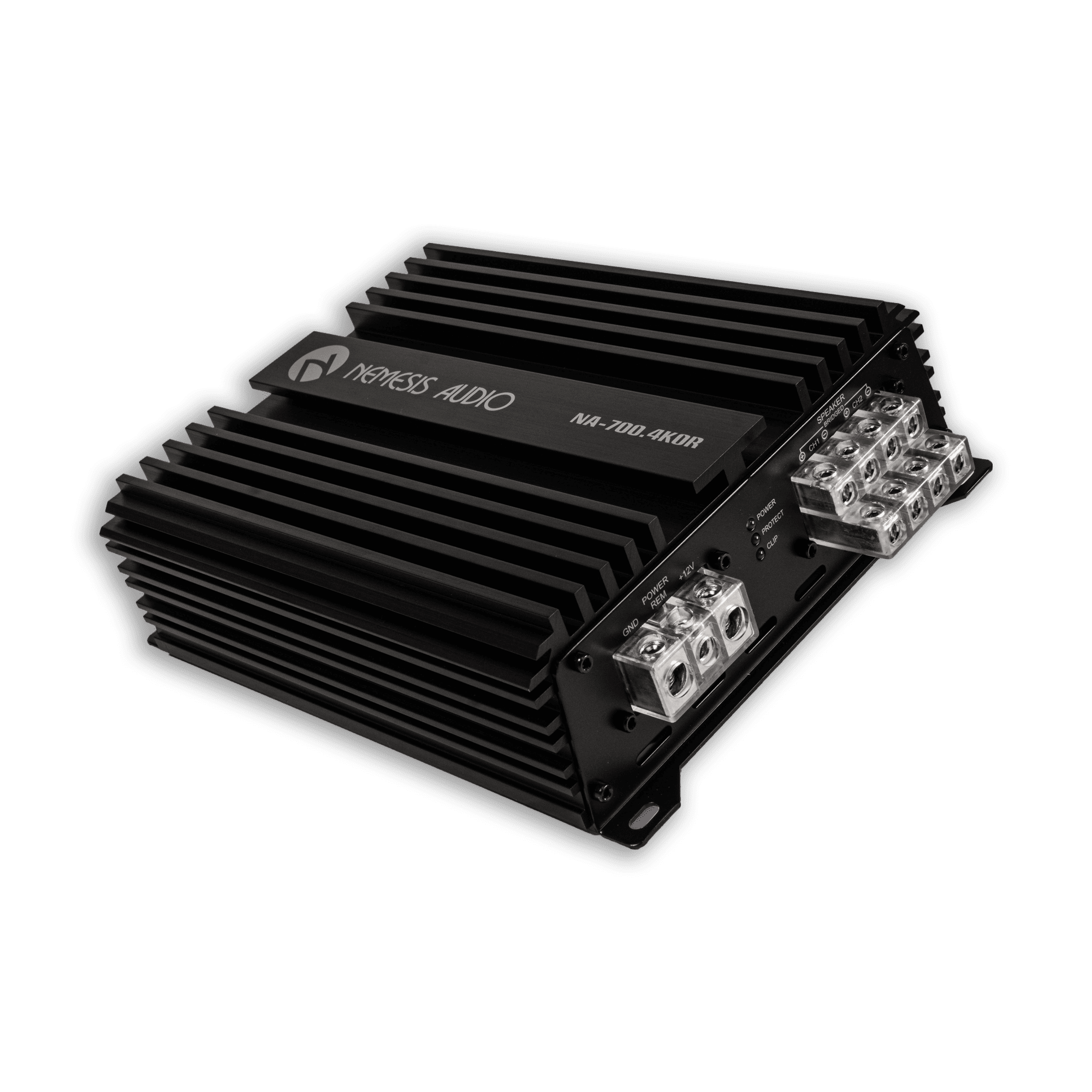 Nemesis NA-700.4KOR 700 Watts RMS 4-Channel Stereo Car Audio Amplifier – Made in Korea