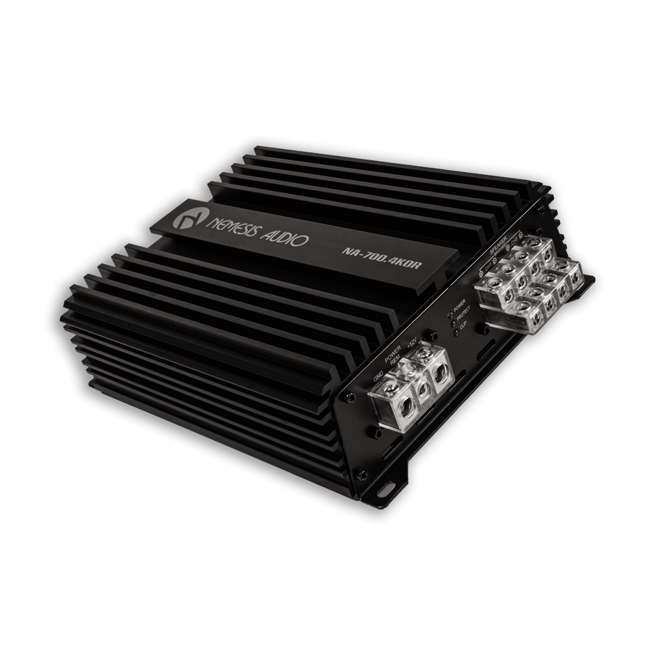 Nemesis NA-700.4KOR 700 Watts RMS 4-Channel Stereo Car Audio Amplifier – Made in Korea