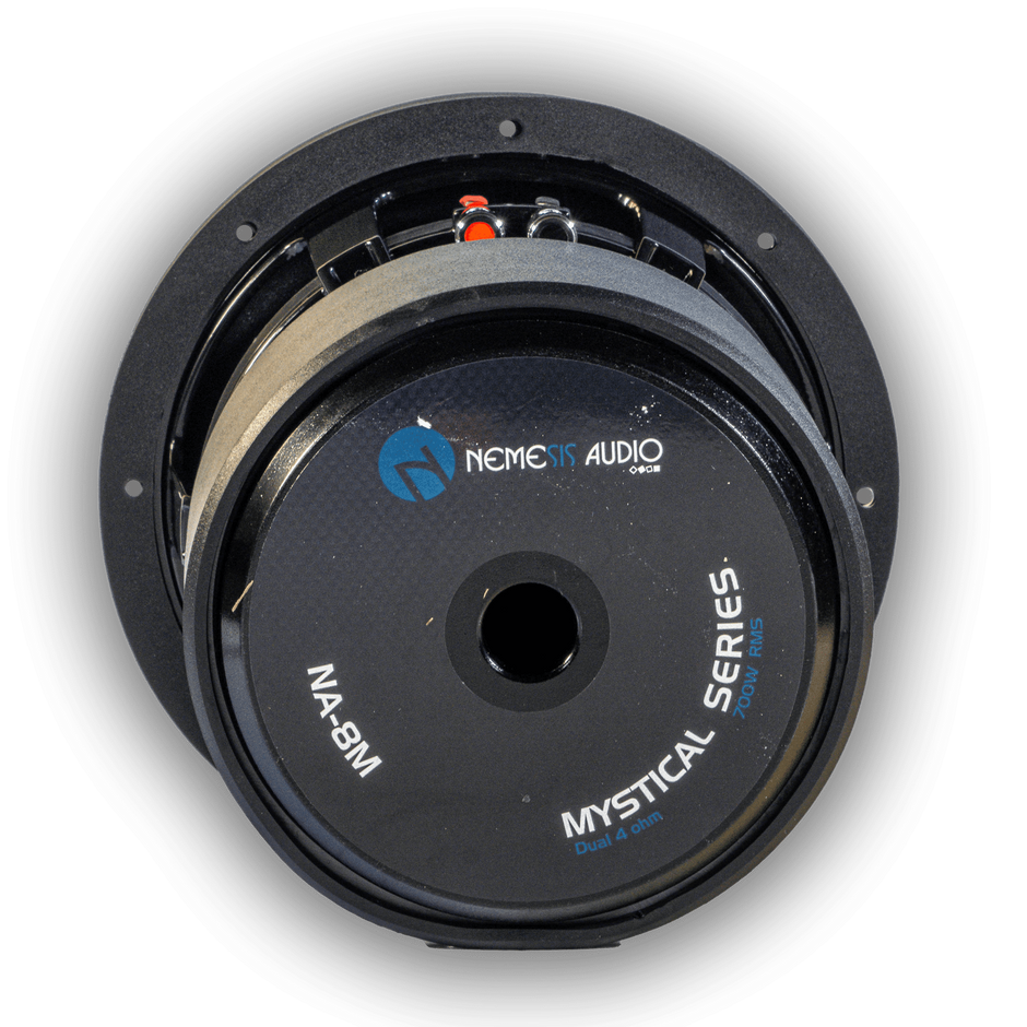 8″ High Performance 700W RMS Dual Voice Coil 4-Ohm Car Subwoofer
