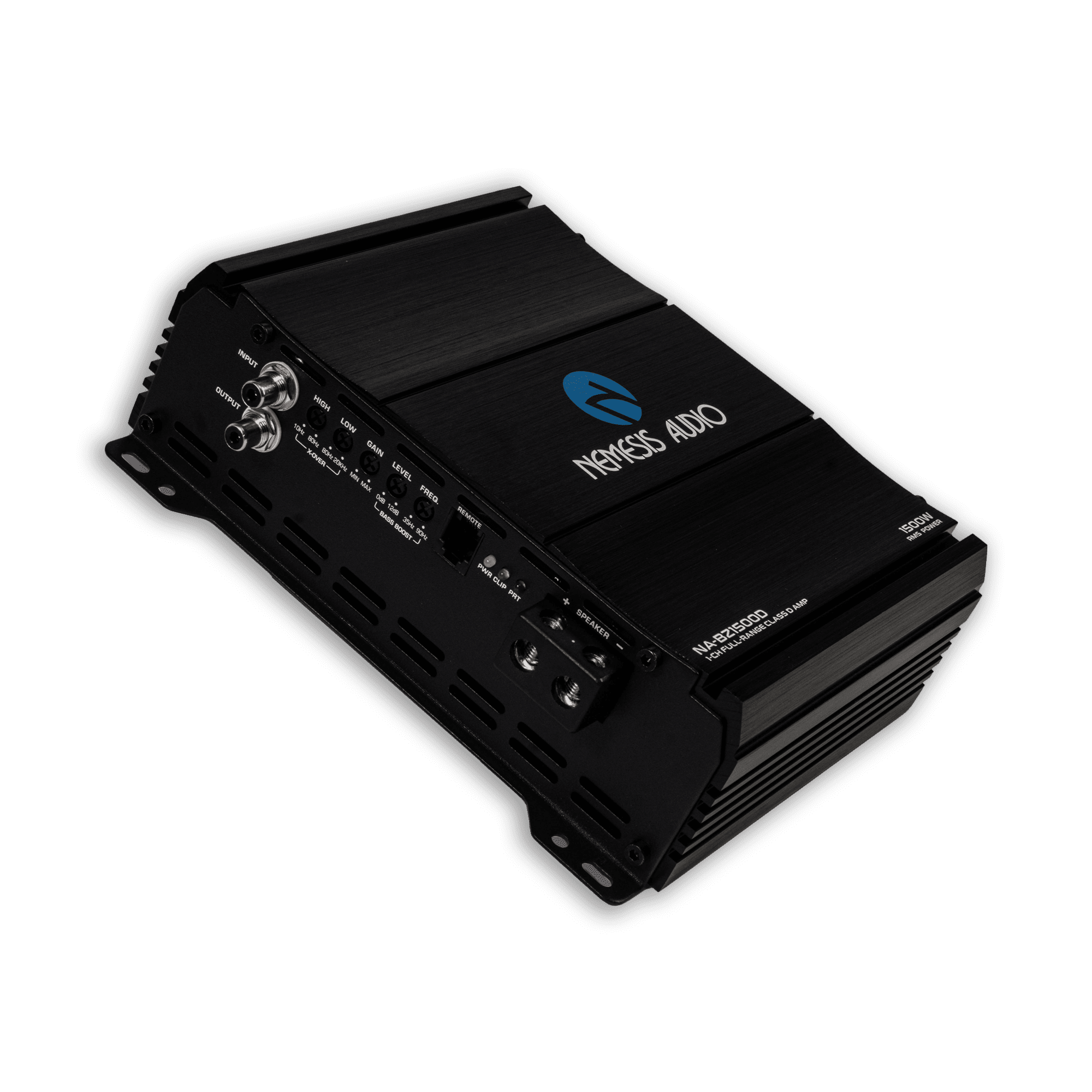 Class D 1-Channel Monoblock Full Range Car Amplifier 1600 Watts @ 1-Ohm