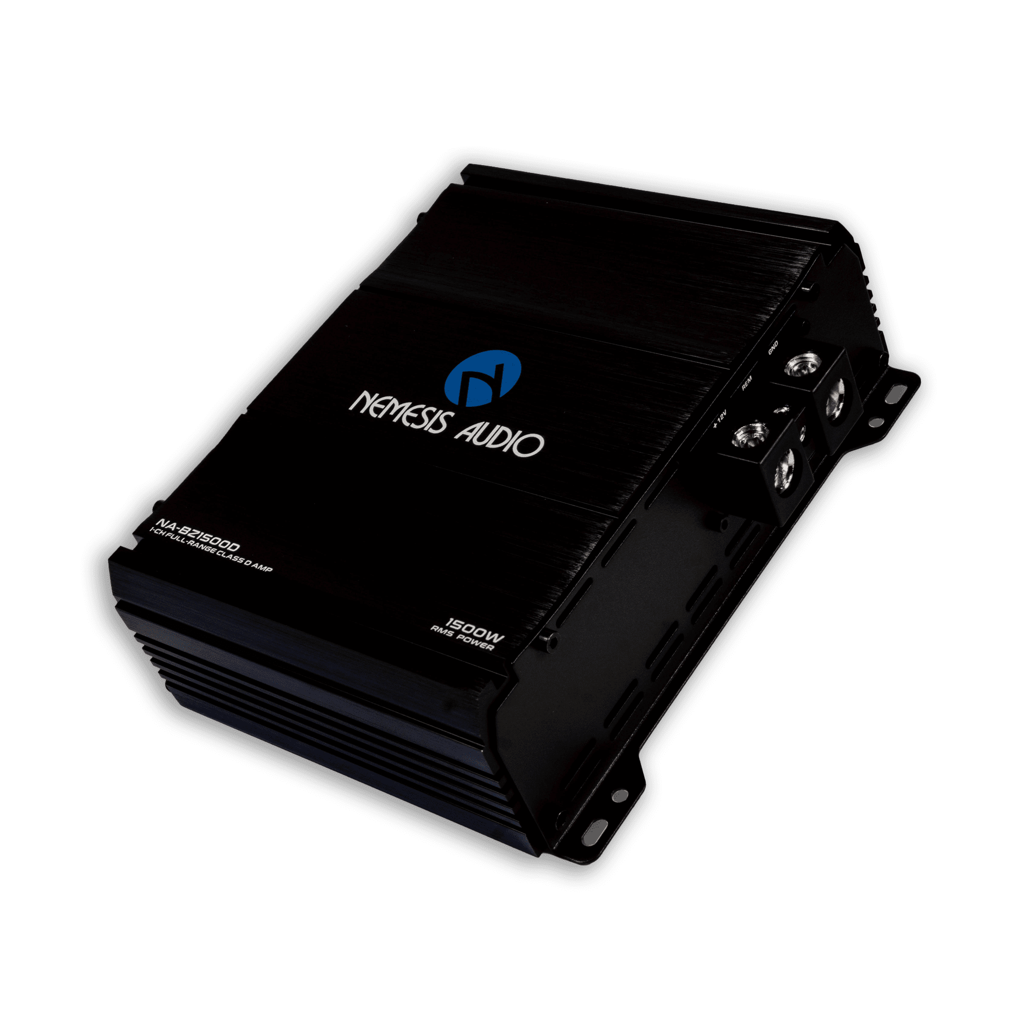 Class D 1-Channel Monoblock Full Range Car Amplifier 1600 Watts @ 1-Ohm