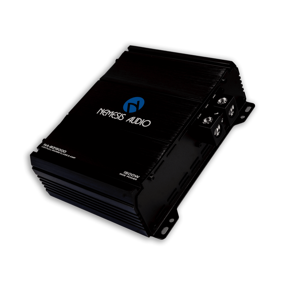 Class D 1-Channel Monoblock Full Range Car Amplifier 1600 Watts @ 1-Ohm