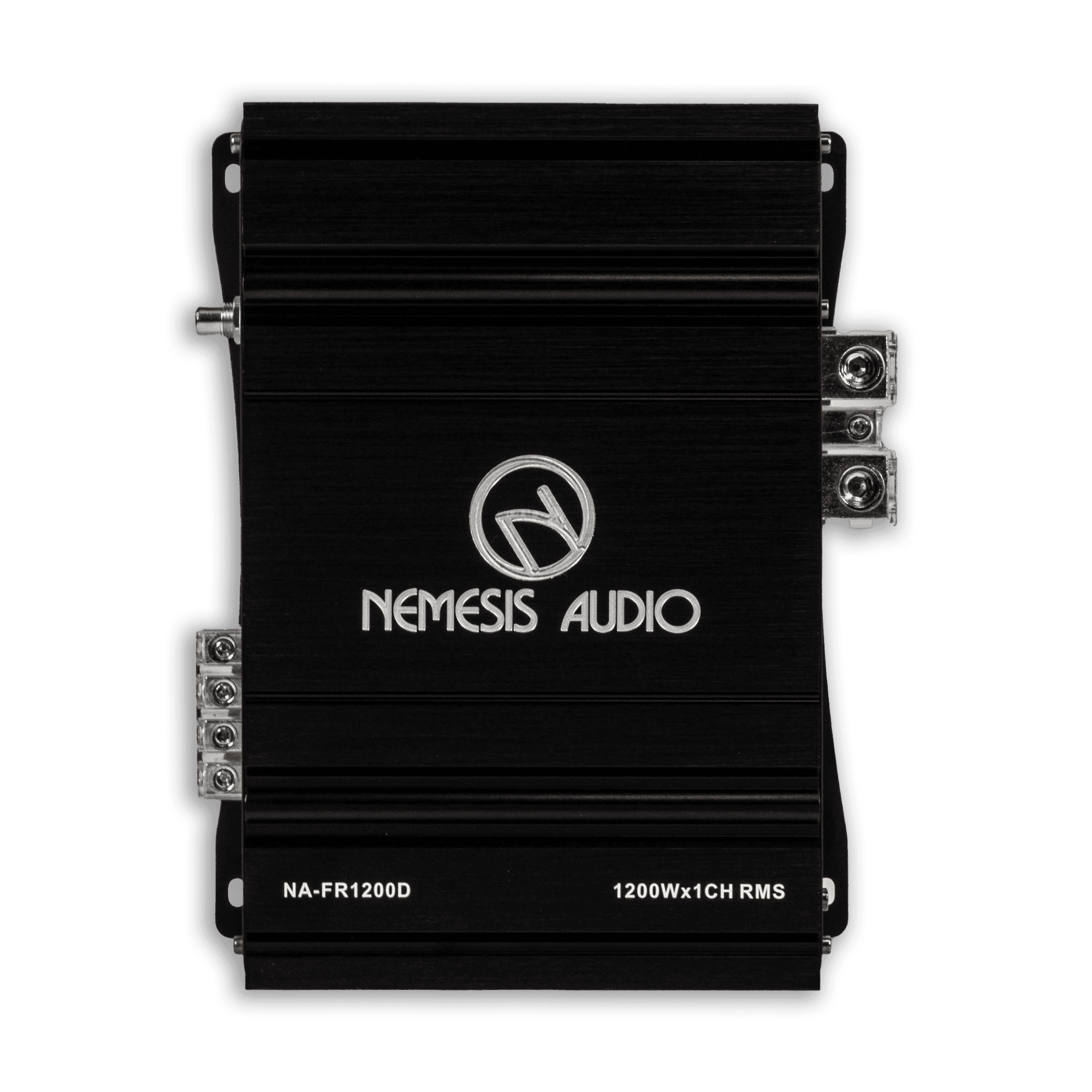 Full-Range Class D 1-Channel Monoblock Car Amplifier 1200 Watts @ 1-Ohm