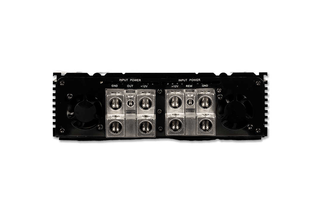 1-channel full-range Class D amplifier, 30,000W RMS @1-Ohm. Smart cooling and high output.