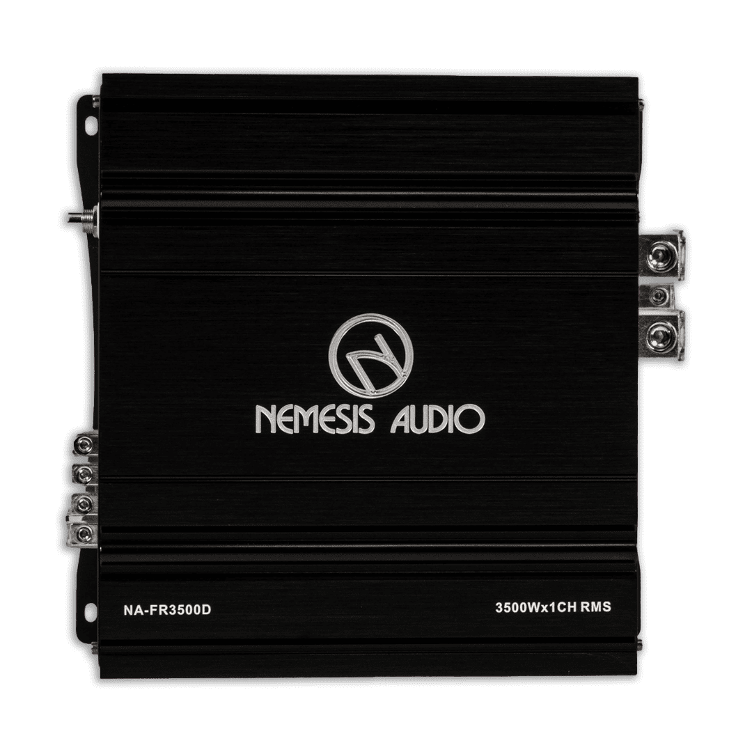 1-Channel Monoblock Full Range Car Amplifier 3500 Watts @ 1-Ohm
